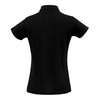 Ladies Crew Polo Black Back